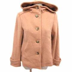 ロペ ROPE コート ショート 総裏地 フード 38 M ベージュ /YK