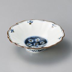 染め付け兎図唐草紋 盆栽鉢 - メルカリ
