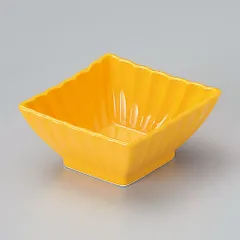 黄菱形小鉢