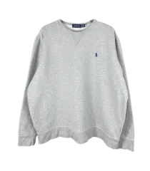 XL ポロ ラルフローレン コットン 刺繍 ロゴ スウェットシャツ