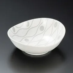 タテワク楕円小付（Ｇ）（有田焼）