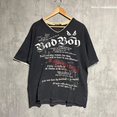 00s BAD BOY フェードブラック Tシャツ グランジ y2k 平成 - メルカリ
