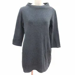 アズノウアズ ドゥバズ as know as de base チュニック カットソー 長袖 グレー /YK