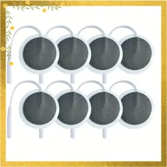 交換パッド ジェルシート高電導 強粘着 直径2.0mm 3.5cm 丸型 濃灰色 4組8枚 0