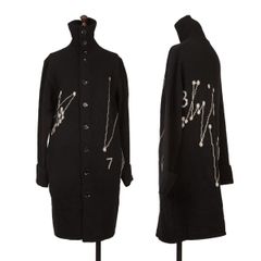 ヨウジヤマモト プールオム 14AW 点字ニット ロングカーディガン 14aw Yohji yamamoto POUR HOMME 点字 - メルカリ