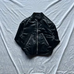 KATHARINE HAMNETT LONDON ナイロンブルゾン ブラック 90s 00s Y2K グランジ モード ミリタリー ストリート ショート丈 日本製 光沢ナイロン