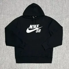 S NIKE ナイキ SB ブラック フードTシャツ