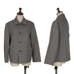 トリココムデギャルソンtricot COMME des GARCONS ウールステンカラージャケット グレーM位