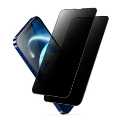 【覗き見防止】対応 iPhone13pro 用 ガラスフィルム 2枚セット iphone 13 用 ガラスフィルム のぞき見防止 アイフォン13Pro/13 保護フィルム iphone 13Pro/13 用 強化ガラス液晶 プライバシー保護フィルム 【指紋防止