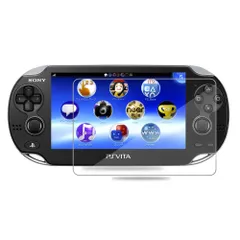 PSV1000 強化ガラス Sony Play Station Vita 1000 強化ガラス BLUEHOOSYOO 保護フィルム 液晶 ガラス ケース フィルム 気泡ゼロ 飛散防止 高感度 高透過率 衝撃吸収 指紋防止 ラウンドエッジ加工