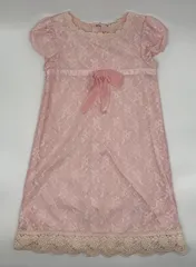 【新入荷!!】☆セット割対応☆ メゾピアノ キッズ 半袖 ワンピース 130cm （1826）