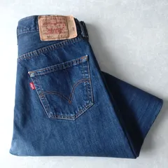 ■古着 Levi's リーバイス 501ジーンズ デニムパンツ STRAIGHT FIT 08年製 W33L32【L5566】