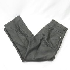 ◇美品/32インチ◇SCHOTT レザーパンツ 大きいサイズ 600 ブラック
