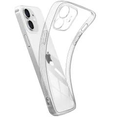iPhone 12mini ケース クリアケース 耐衝撃 薄型ケース 黄変しにくい 透明 柔軟 アイフォン 12mini用 TPUカバー 5.4インチ用 いphone12 mini ケース