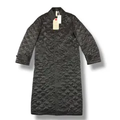 参考上代99000円 未使用 SHINYAKOZUKA  24AW PENCIL COAT WITH KAPOK KNOT  ペンシルコート キルティングコート シンヤコヅカ 2402SK06 ブラック S（94905A）のサムネイル