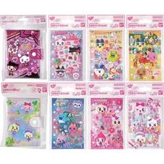 【8種セット】 たまごっち たまもりしーる帳セット たまもりしーるリフィル ラブリーステージ / ゆめキラメイクアップ / わくわくバースデー / ギガキュンハート / 青春スクール / Tamagotchi Paradise