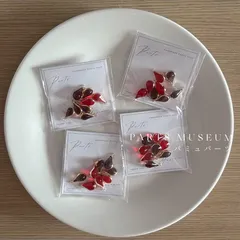 【1袋¥175】2月限定在庫整理&感謝価格‼︎数量限り‼︎ゴールドフレームチャーム/ガラスドロップ