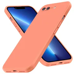 iPhone8 Plus 用ケース iPhone7 Plus 用ケース 耐衝撃 TPU 薄型 シリコン レンズ保護 スリム 全面保護 黄ばみなし 滑り止め ワイヤレス充電対応 防水 おしゃれ フィット感 ストラップホール アイフォン8plus/7plus用カバ