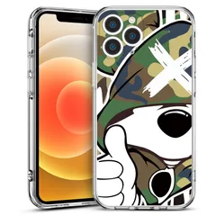 for iPhone 14 Pro Max ケース 6.7 インチ クリア 可愛い おしゃれ クールでかっこいい指の キャラクターシェル 薄い 軽量 指紋防止/滑り止め黄変防止 耐衝撃 アイフォン 14 Pro Max 用 ケース（green）