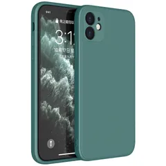 iPhone 12 Mini 用 ケース シリコン 耐衝撃 スリム ソフトカバー iPhone 12 Mini 用 カバー 薄型 軽量 一体型 レンズの全面保護 擦り傷防 米軍MIL規格取得 ワイヤレス充電 全面保護カバー iPhone 12 Mini 用 ケ