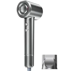 即納：ドライヤー【2026進化モデル・20ｓ速乾】大風量 高速ヘアドライヤー 2億高濃度マイナスイオン 静電気抑制 NTC温度制御システム 過熱保護 恒温ヘアケア 髪質改善 5段階温度調節&2段階風量 【温冷リズム】 マグネット式ノズル付き 小型 コンパク 1