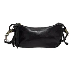 russet(ラシット) ショルダーバッグ - 黒 ミニバッグ/ストラップ着脱可/BLACK レザー