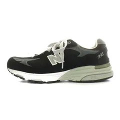 ニューバランス NEW BALANCE MR993BK スニーカー シューズ 27.5cm 黒 ブラック 白 ホワイト /AN1
