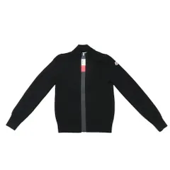 【名古屋】モンクレール ジップアップ ニット カーディガン レディース ブラック F29549B70120 14/154cmのサムネイル