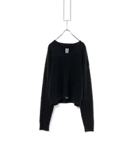Rick Owens　リックオウエンス　TOMMY V NECK RU02D6650-KWPVネックアルパカ ニットセーター_iD260212-006のサムネイル