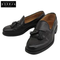 BERWICK バーウィック タッセルローファー シューズ レディース ブラック 5 4340 5