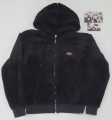 【中古】衣類 BTS(防弾少年団) フリースジップアップパーカー ブラック XLサイズ 「PERMISSION TO DANCE ON STAGE」