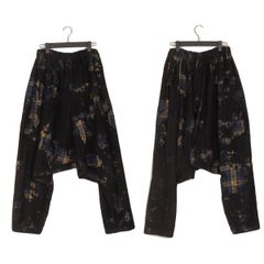 美品】yohji yamamoto レギュレーション サルエルパンツ 裁ち切り 