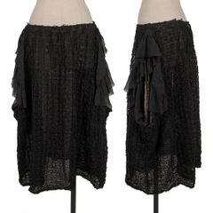 26SS black comme des garcons メッシュスカート - メルカリ