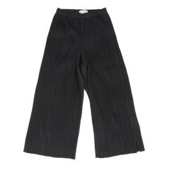 PLEATS PLEASE フラップポケットデザインワイドパンツ 黒3 - メルカリ