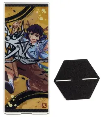 【中古】アクリルスタンド・アクリルパネル 嘴平伊之助 辰年屏風アクリルパネル 「鬼滅の刃 アニメ伍周年記念祭～後夜祭～ in ufotable Cafe×マチ★アソビCAFE×ufotable DINING」 WEBSHOP限定