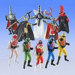 【中古】トレーディングフィギュア 全10種セット 「超造形魂 秘密戦隊ゴレンジャー Part.2」