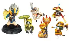 【中古】トレーディングフィギュア 全6種セット 「カプコンフィギュアビルダー スタンダードモデル モンスターハンター オトモアイルー Vol.2」