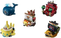 【中古】トレーディングフィギュア 全5種セット 「ゆらコレシリーズ ワンピース グランドラインコレクションVol.2」のサムネイル