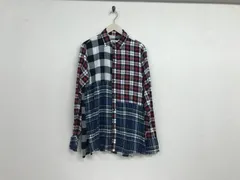 本物ザラマンZARAMANコットン切り替えデザインチェック柄ネル長袖シャツメンズサーフアメカジワークミリタリーストリートスケータービジネススーツモードゴルフS白ホワイト黒ブラックレッドブルー