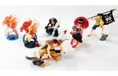 【中古】食玩 トレーディングフィギュア 全6種セット 「ワンピース エピソード オブ キャラクターズ3」