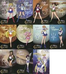 [Used] Postcards (Character) Complete Set of 11 Postcards "Pretty Guardian Sailor Moon x TeNQ Special Exhibition Over the Sailor Moon ~Invitation to Space~"