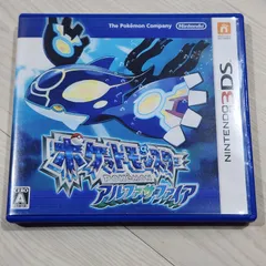 任天堂　NINTENDO 3DS ソフト ポケットモンスター アルファサファイア LNA-CTR-ECLJ
