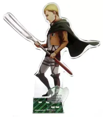 【中古】アクリルスタンド・アクリルパネル エルヴィン・スミス 超大型アクリルスタンドフィギュア 「進撃の巨人 Season 2×animatecafe」