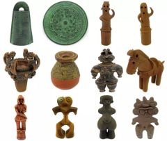 エジプト展 ラムセス大王 カノプス 壺 3個セット - メルカリ