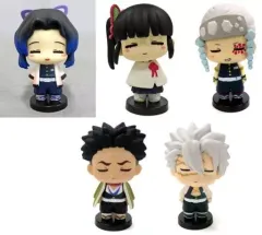 【中古】トレーディングフィギュア 全5種セット 「鬼滅の刃 コレクションミニフィギュア つむりずむ vol.2」