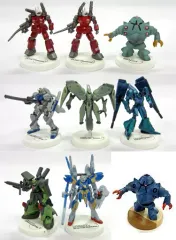 【中古】食玩 トレーディングフィギュア 全9種セット 「ガンダム ミニフィギュアセレクション プラス5」