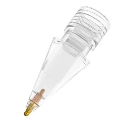 アップルペンシル ペン先された鉛筆チップ Apple Pencil用 改造ペン先（1/2世代対応） 高耐久透明デザイン 簡単回転取り付け 鉛筆のようなペン先 摩耗しない 細字 正確なコントロール クリア 6パック