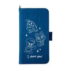 サンクレスト ポケットモンスターデニムマルチスマホケース ニャオハ＆ホゲータ＆クワッス SMC-PM21