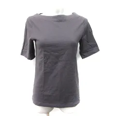 ナノユニバース nano universe Tシャツ カットソー 半袖 M 茶 ブラウン /YI