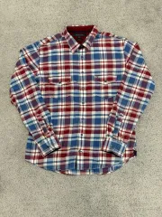 (L) トミーヒルフィガー ポケット チェック シャツ